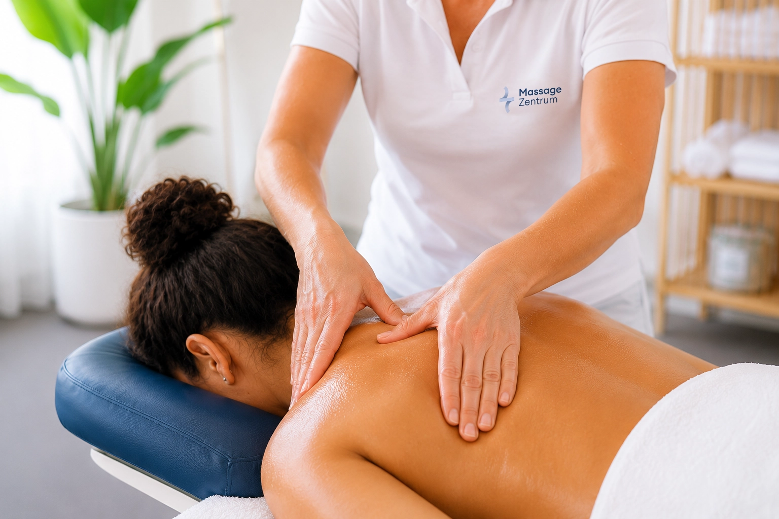 Klassische Rücken- und Nackenmassage im Massage Zentrum Altstetten, Quartier Brunaupark